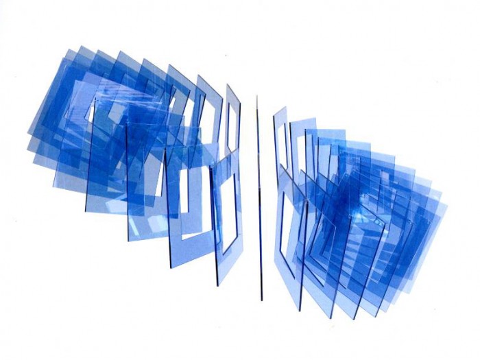 tetra circular azul